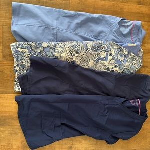Scrub tops size medium